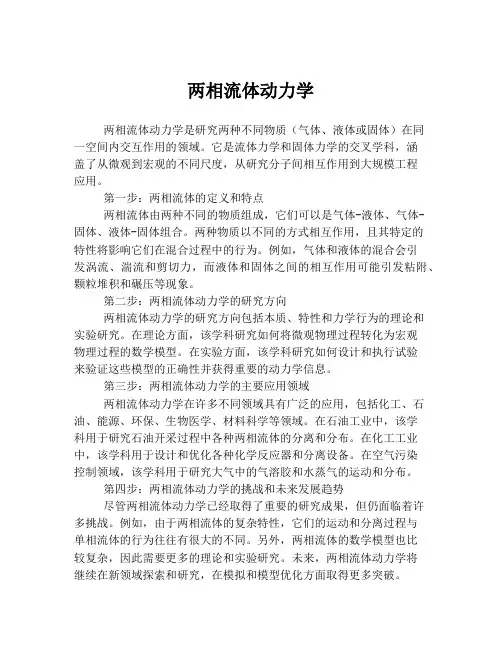 两相流体动力学