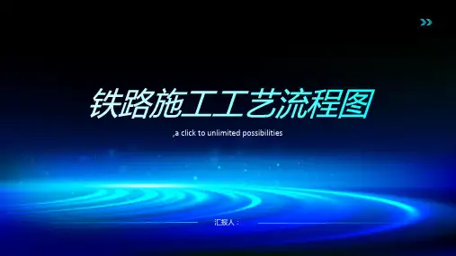 铁路施工工艺流程图