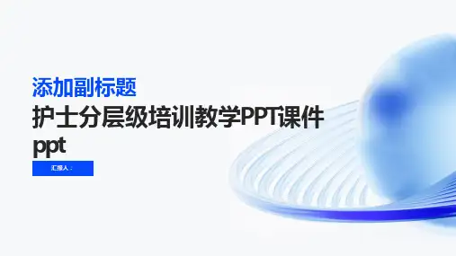 2023护士分层级标准培训教学PPT优质教案ppt