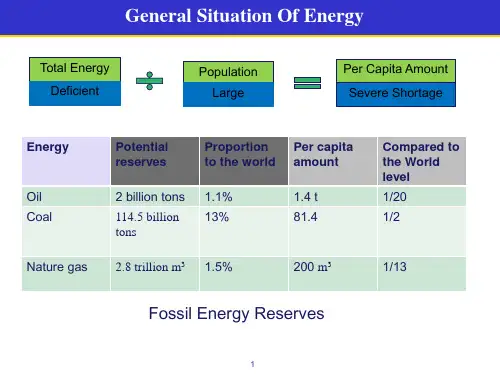 China’sEnergy-中国能源现状17页PPT