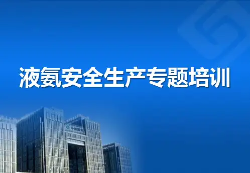液氨安全生产专题培训(163页)