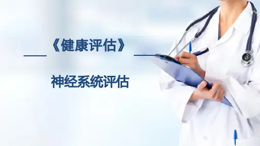 身体评估—神经系统评估(健康评估课件)