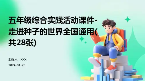 五年级综合实践活动课件-走进种子的世界全国通用(共28张)
