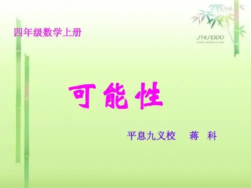 《可能性》PPT课件