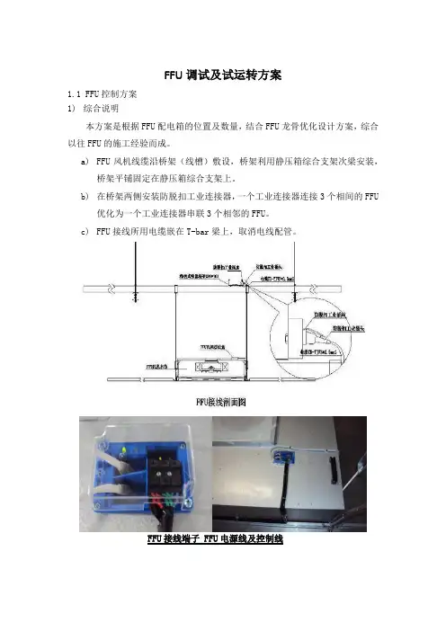 FFU调试及试运转方案