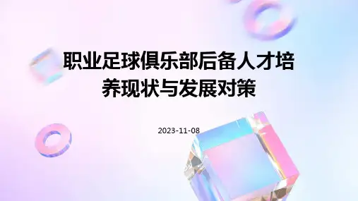 职业足球俱乐部后备人才培养现状与发展对策