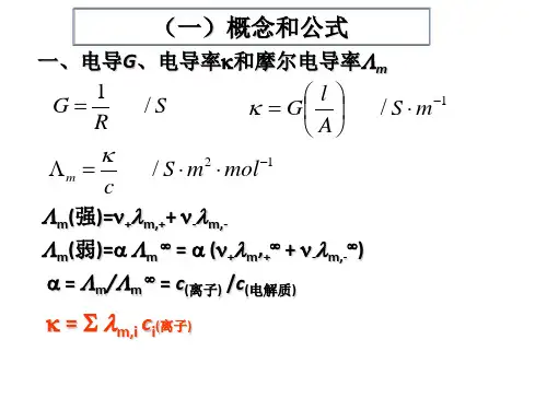 物理化学简明教程印永嘉电化学习题课ppt课件