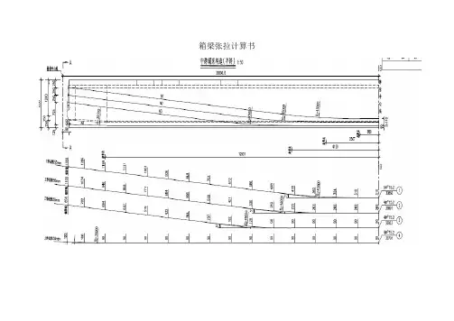箱梁张拉计算书