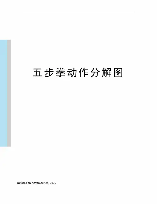 五步拳动作分解图