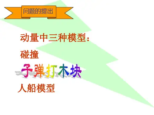 子弹打木块(教学课件)