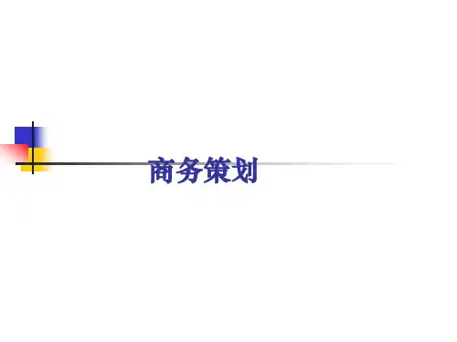 商务策划课件