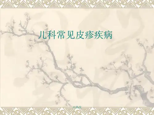 儿科常见皮疹疾病课件