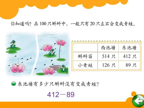 小蝌蚪的成长课件ppt
