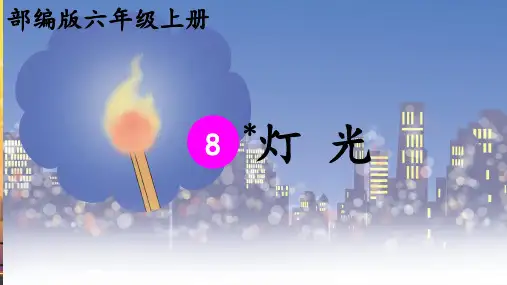 灯光(28张PPT)