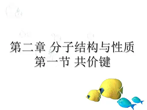 共价键(26张)-人教版高中化学选修3课件