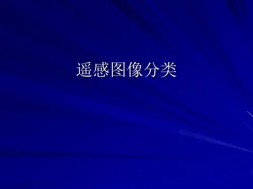 遥感入门-图像分类