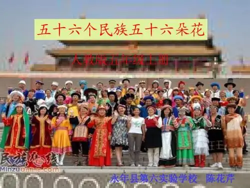 五十六个民族五十六朵花课件