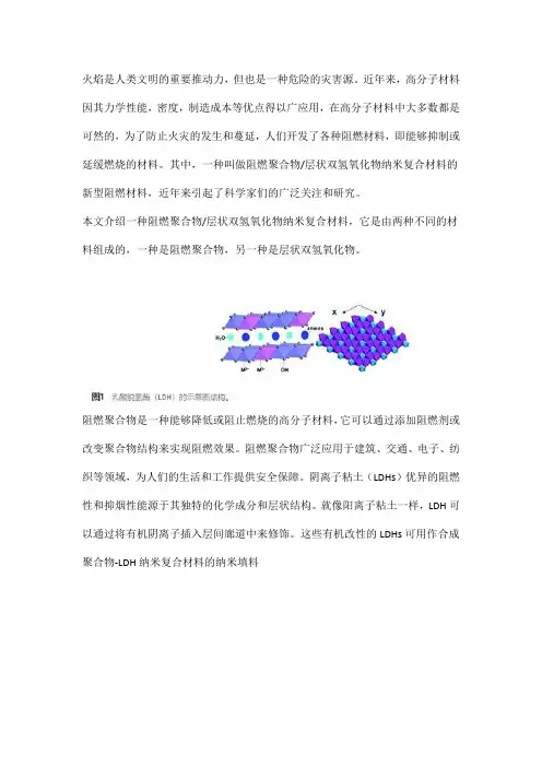阻燃聚合物层状双氢氧化物纳米复合材料