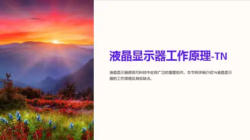 液晶显示器工作原理-TN