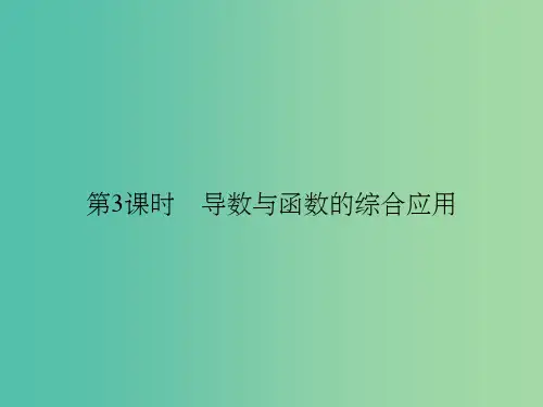 全国通用2018版高考数学一轮复习第三章导数及其应用3.2.3导数与函数的综合应用课件文北师大版