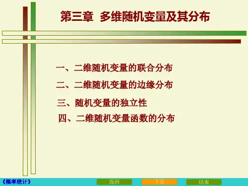 3_1随机向量的联合分布