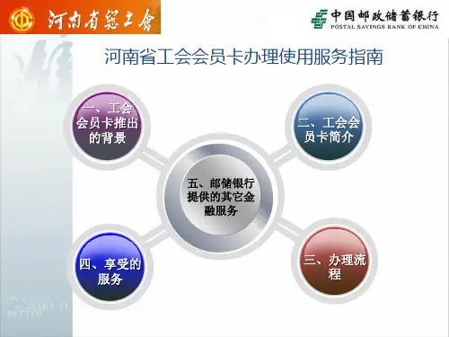工会会员卡简介