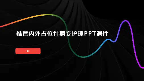 椎管内外占位性病变护理PPT课件