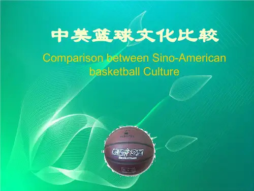 中美篮球文化比较PPT课件