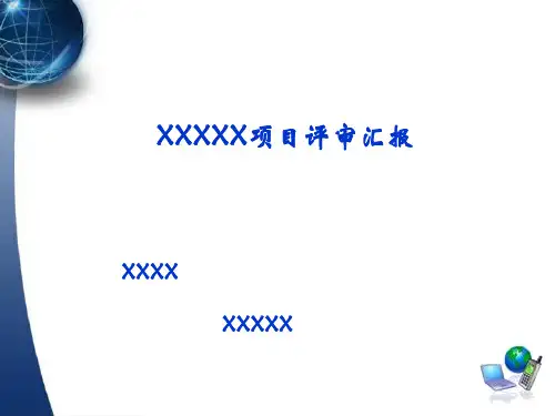项目评审汇报模板.ppt