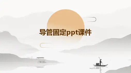 导管固定PPTPPT课件