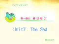 高三英语 Module 3 Unit 7 The Sea复习课件 北师大版