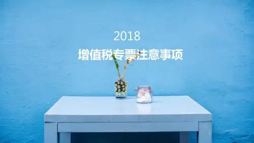 增值税专用发票注意事项(PPT培训课程)
