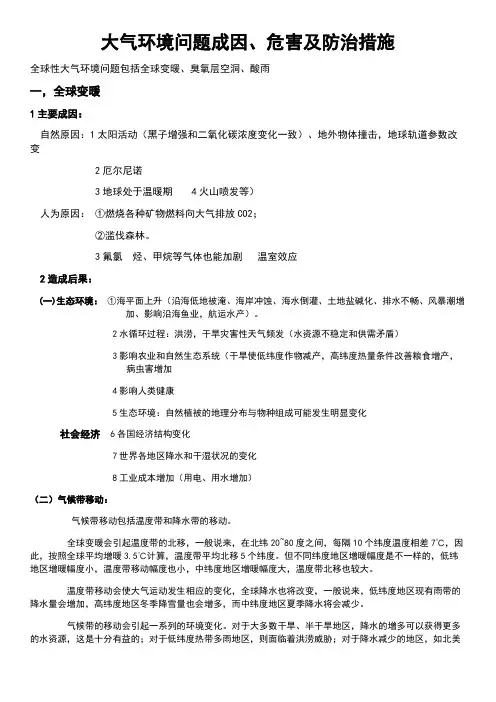 大气环境问题
