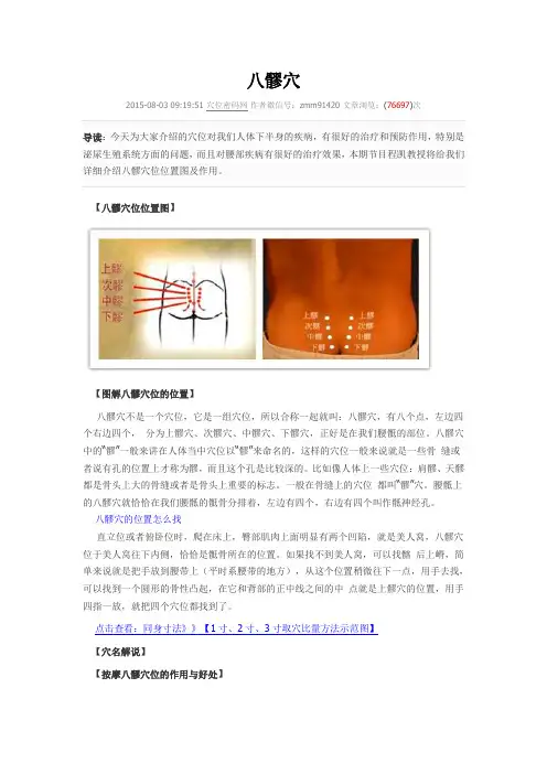 八髎穴
