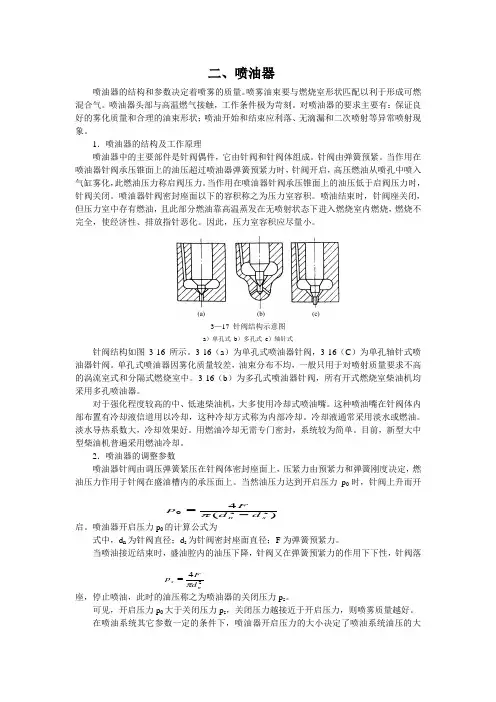 喷油器