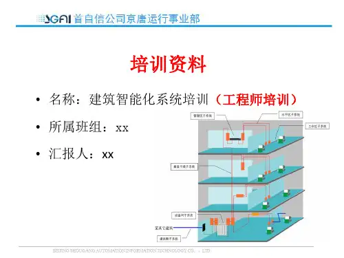 建筑智能化系统培训(工程师培训)