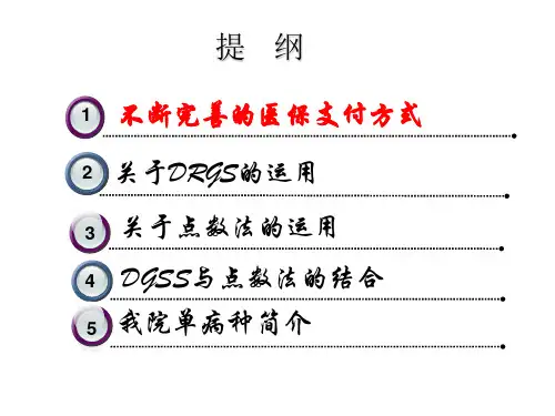 医学专题医保支付方式探讨