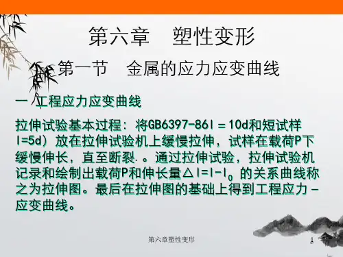 第六章塑性变形