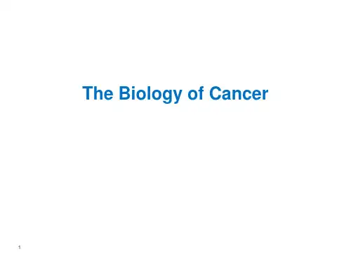 癌症生物学(英文版)