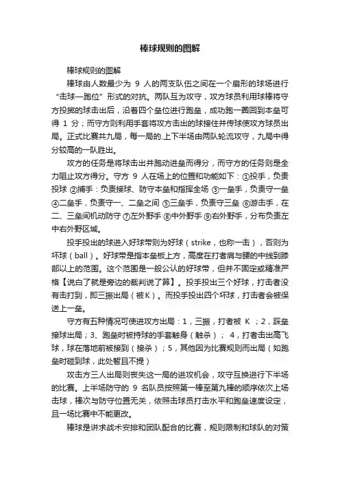 棒球规则的图解