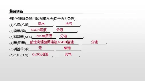 人教版高中化学选修5第二章《烃和卤代烃》复习课件