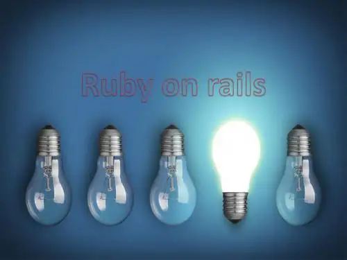 Ruby on rails