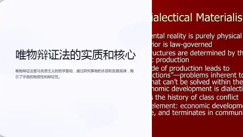 唯物辩证法的实质和核心