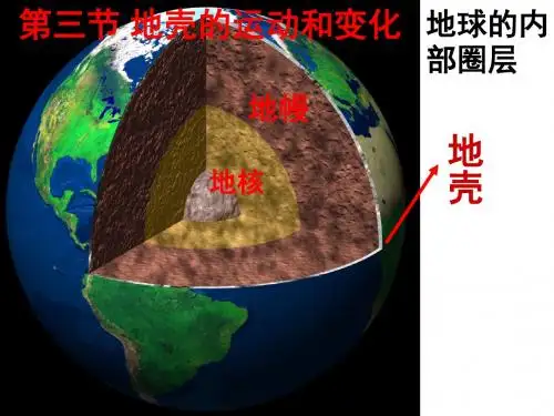 地壳的运动和变化