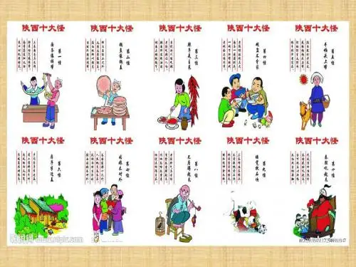 陕西十大怪