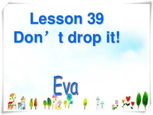 新概念英语lesson39-40(共28页)课件