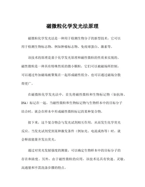 磁微粒化学发光法原理