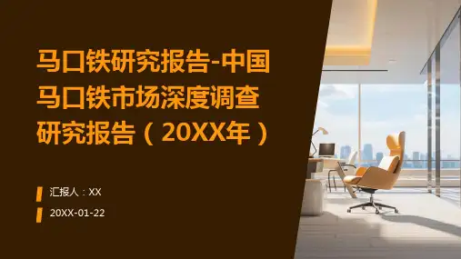 马口铁研究报告-中国马口铁市场深度调查研究报告(2024年)