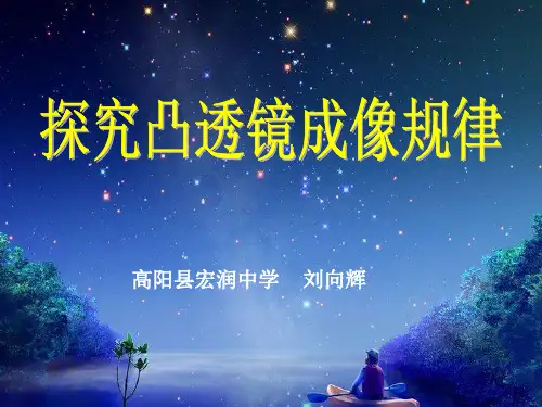 凸透镜成像规律(3)