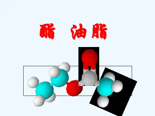 2021_2022学年高中化学第三章重要的有机化合物第三节3酯和油脂课件6鲁科版必修2